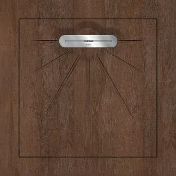 Керамический душевой поддон OAKWOOD RED BROWN - MULTI LINEAR MASSIVE 90