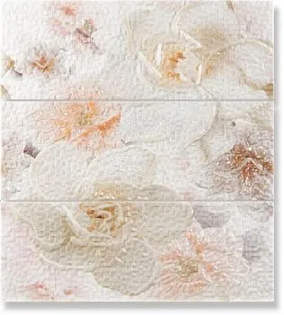 Панно Decor Set Lollipop flowers beige  (из 3-х штук)