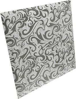 Квадратная зеркальная серебряная плитка Алладин-4 КЗСАл-4