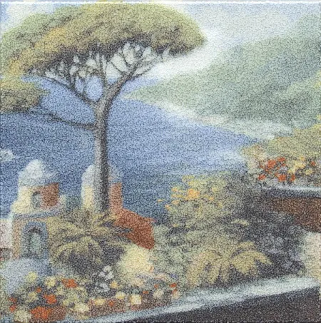 Настенный декор STG\A348\5155 Позитано Пиния (изображение)