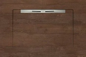 Керамический душевой поддон OAKWOOD RED BROWN - SLOPE NOVA LINE