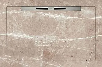 Керамический душевой поддон LUXOR LIGHT BROWN - SLOPE NOVA LINE 120