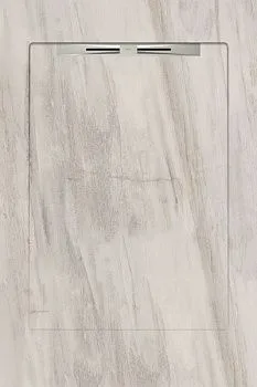 Керамический душевой поддон HILL WHITE - SLOPE LINE