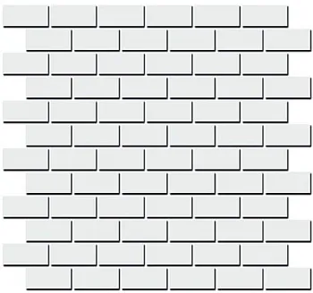 Декор Турнон 191/001 белый матовый мозаичный