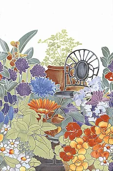 Декор A2523\8188 Утренний пейзаж Кресло