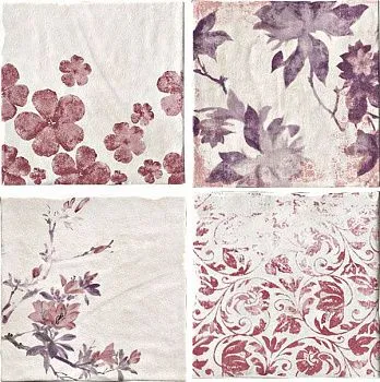 Декор Inserto Jardin S/4 Grigio