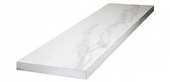 Фронтальная ступень Saturio Glacier угловая с капиносом