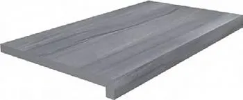 Фронтальная ступень Роверелла DL600400R20/GLF клеёная тип L серый