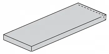 Угловая ступень Skyfall Grigio Alpino Scalino Angolare Sx Cer левая (620070001560)