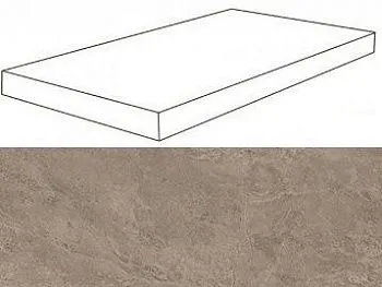 Угловая ступень 620070001020 Force Grey Scalino Angolare Sx левая 120