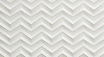 Декор 600080000407 3D White Chevron Glitter Matt