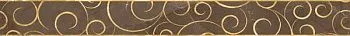 Бордюр Миланезе дизайн Флорал марроне 1506-0158