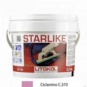 Litochrom Starlike C.370 цикламен (2,5кг)