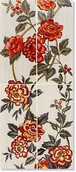 Панно COMP.4PZ VIV.ROS/NER.FLOR.