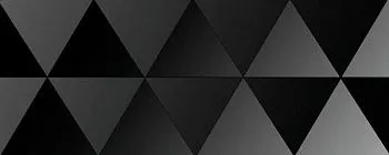 Настенный декор Black&White Decor Triangle Black