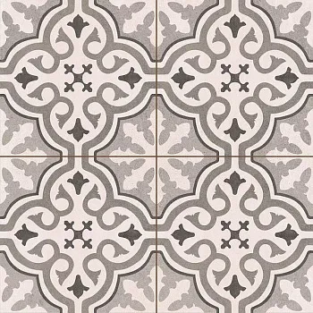 Керамическая плитка Hydraulic Grace Silver (KRLH00007) 45х45 45х45