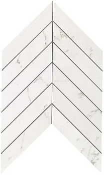 Мозаика настенная Marvel Stone Chevron Carrara Pure Wall (9SCA)
