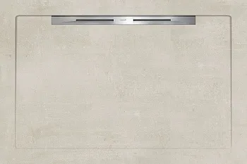 Керамический душевой поддон BETON CREAM SLOPE NOVA 120