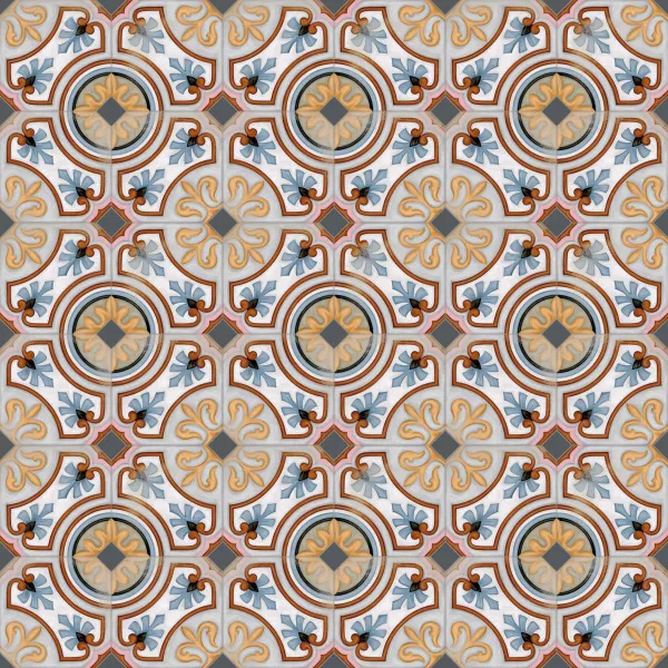 Декор Octogono Diglas Multicolor (изображение)