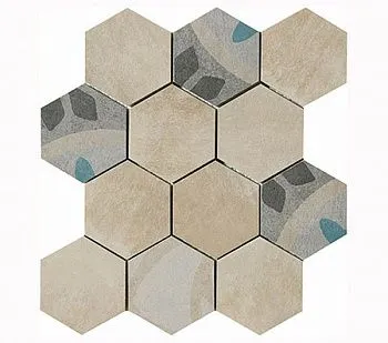 Керамогранит SHADE CARPET ESAGONA SABBIA