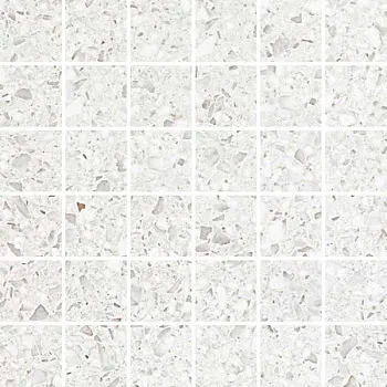 Мозаика Marvel Gems Terrazzo White Mosaico Lappato (AS7P)