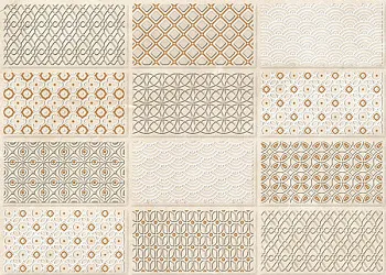 Вставка орнамент Maestro (MR2M012) бежевая