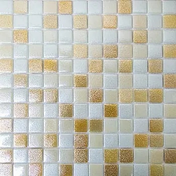 Мозаика 23 Mix 8 прессованное стекло чип 23х23