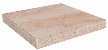 Угловая ступень Амбуаз  клееная левая беж светлый (DL602100R/GCS) 