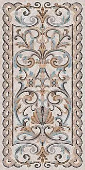 Керамогранит Ковер SG590802R Мозаика беж декорированный лапп.