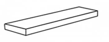 Ступень угловая X2 ANG.TOP SX INT.9 SILV.