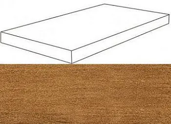 Угловая ступень 620070001151 Verity Cognac Scalino Angolare DX правая