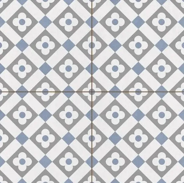 Керамическая плитка Hydraulic Leah Ocean (KRLH00003) 45x45 45х45