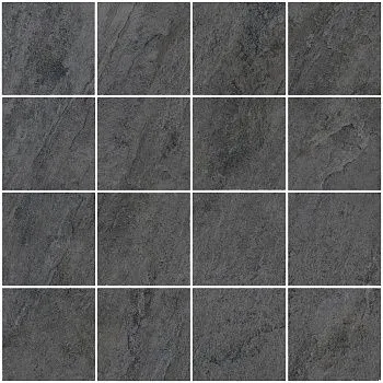 Мозаика QUARSTONE Антрацит Матовый R10B7R K9518578R001VTE0 (7,5х7,5)