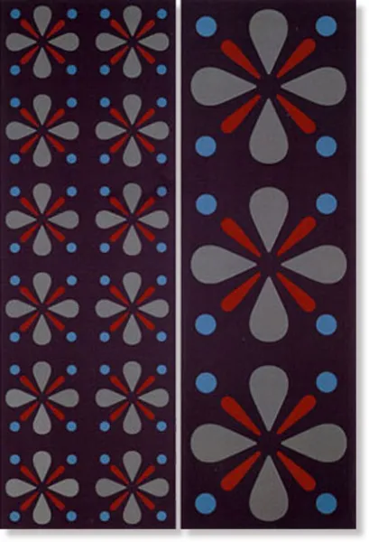 Декор EMOZIONE FIORI COLORE INSERTO S/2 (изображение)