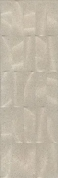 Настенная плитка Безана 12153R бежевый структура обрезной