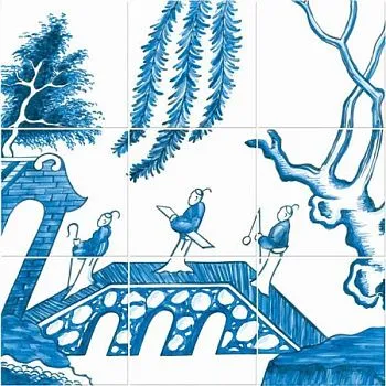 Панно Blue Willow 12 BE