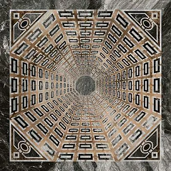 Декор Арката SG013402R/D серый тёмный лаппатированный