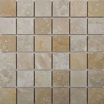 Мозаика RUSTIC ТРАВЕРТИН нат.камень (5x5)