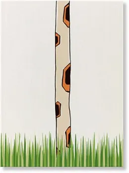 34058 Декор LOUIS & ELLA ЦВЕТНОЙ decor "шея жирафа + трава"