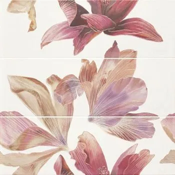 Панно DECOR SET(3) BLOOM STRAWBERRY