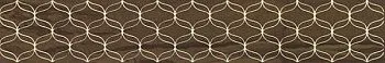 Бордюр Ethereal Gold Geometric Border Brown Glossy/K083596