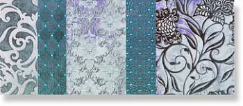 Декор SH05DA Shine Batik Turchese Decoro A
