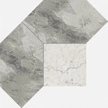 Мозаика Charme Extra Silver Mosaico Polygon (620110000083)