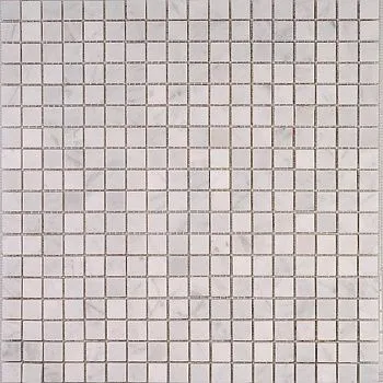 Мозаика BIANCO CARRARA 15x15x8 polished мрамор