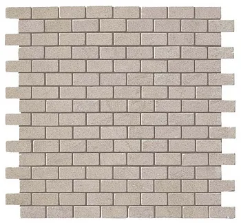 Мозаика керамогранит Marvel Stone Clauzetto White Mosaico Burattato (AS4N)