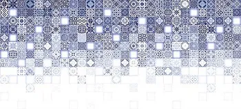 Настенная плитка Hammam рельеф многоцветный (HAG451D)