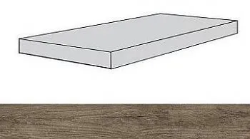 Ступень угловая 620070001386 Iconic Moka Scal.160 Ang.Sx левая