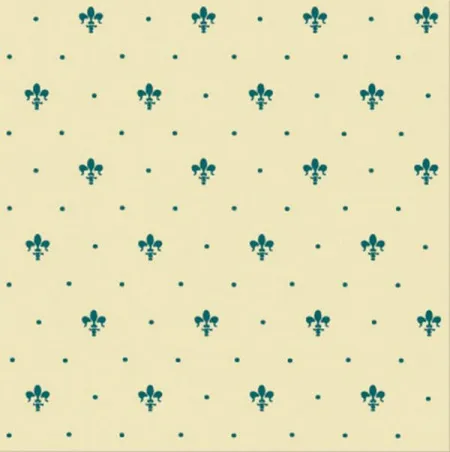 Настенная плитка GIGLIO VERDE SU CREMA (GL09-02) (изображение)