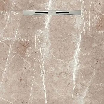 Керамический душевой поддон LUXOR LIGHT BROWN - SLOPE LINE 90