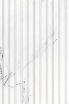 Настенная плитка Oriental рельефная (OEN052D) белая